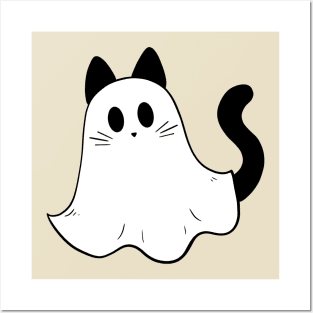 Ghost Kitty Posters and Art